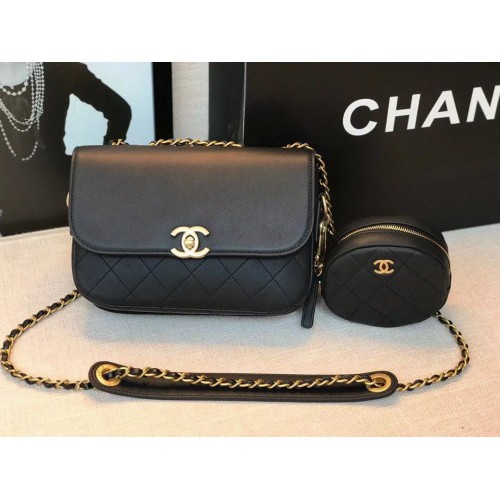 Torebka Chanel Original Leather C5787 Czarna