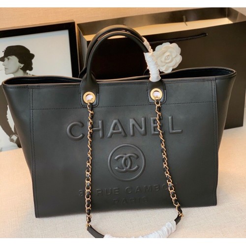 Torba na zakupy Chanel Original Leather A66945 Czarna