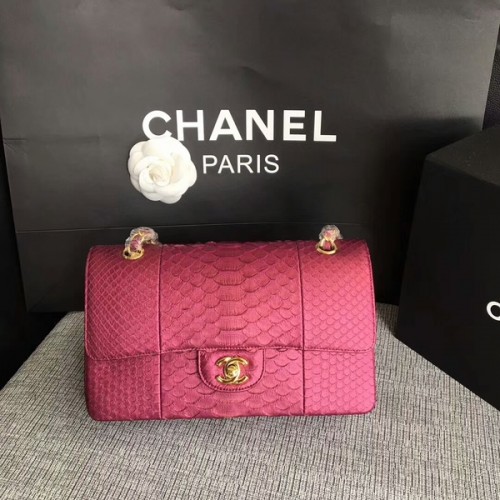 Torebka na ramię Chanel Original Python Leather CF1112B
