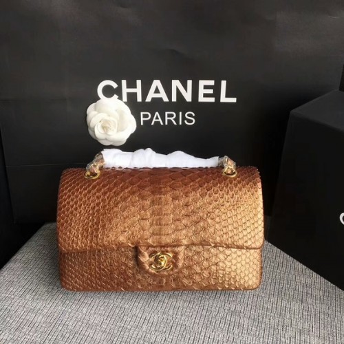 Torebka na ramię Chanel Original Python Leather CF1112R