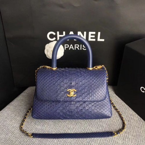 Torba Chanel Original Python Leather Tote Bag 8119B