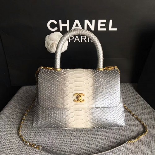 Torba Chanel Original Python Leather Tote Bag 8119F