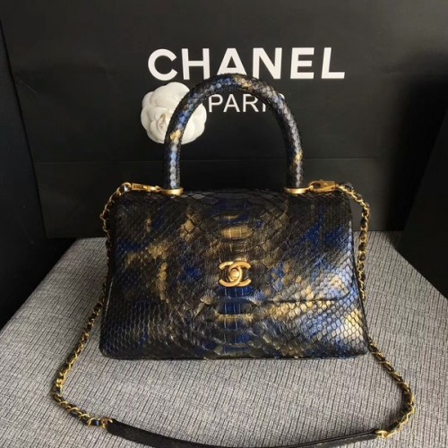 Torba Chanel Original Python Leather Tote Bag 8119J