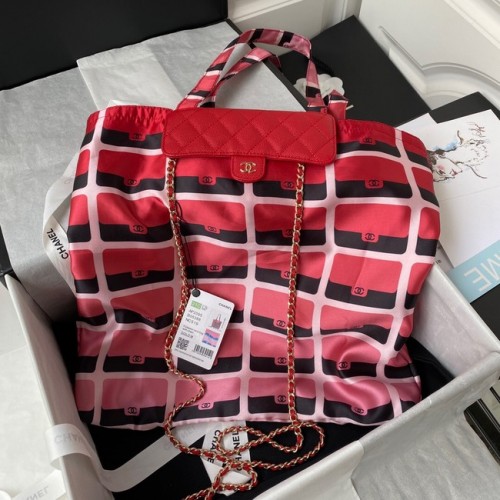 TORBA NA ZAKUPY Chanel AP2095 czerwona