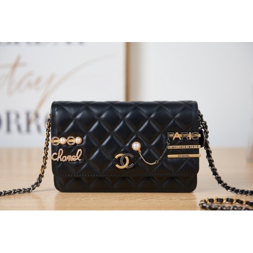 Torebka Chanel SMALL FLAP AP2508 czarna