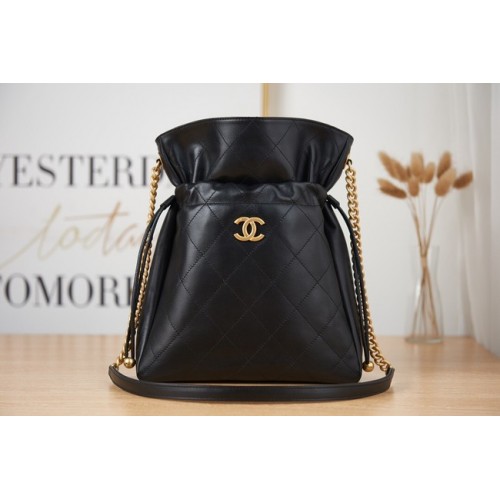 Torebka Chanel SMALL Lambskin Shoulder Bag AS2986 czarna