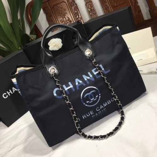 Torba na zakupy Chanel 66941 czarna