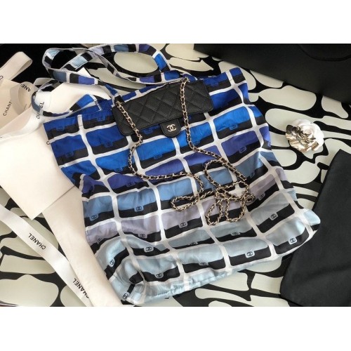 Torba na zakupy Chanel CC2897 Czarna