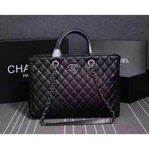 Torba Chanel Tote Bag z owczej skóry CHA3625 Czarna