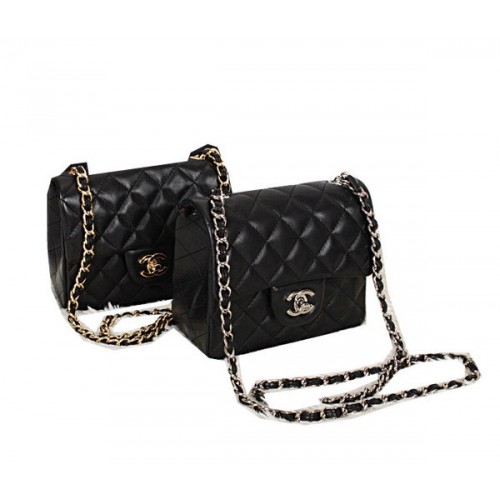 Torebka Chanel mini Classic Flap Bag Original Leather CHA1115 Black