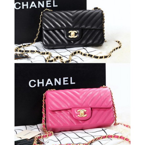 Torebka Chanel mini Classic Flap Bag Original Sheepskin CHA1116 Gold