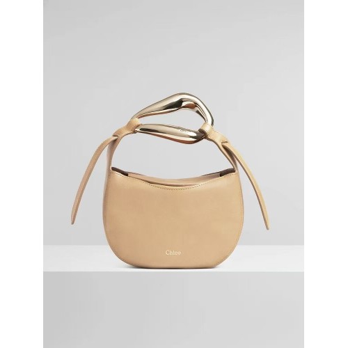 Torebka Chloe Original Calfskin Leather Bag 3S1350 Apricot