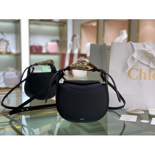 Torebka Chloe Original Calfskin Leather Bag 3S1350 czarna