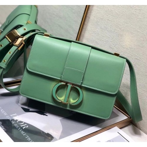 DIOR 30 MONTAIGNE BAG green Box Calfskin M9203UM