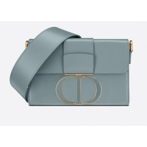 DIOR 30 MONTAIGNE BOX BAG Mint Cloud Blue Box Calfskin M9204U