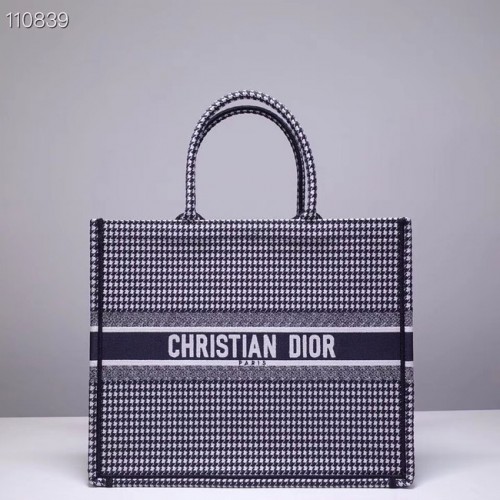 TORBA DIOR BOOK TOTE Z HAFTU PŁÓTNA M1286ZJOD