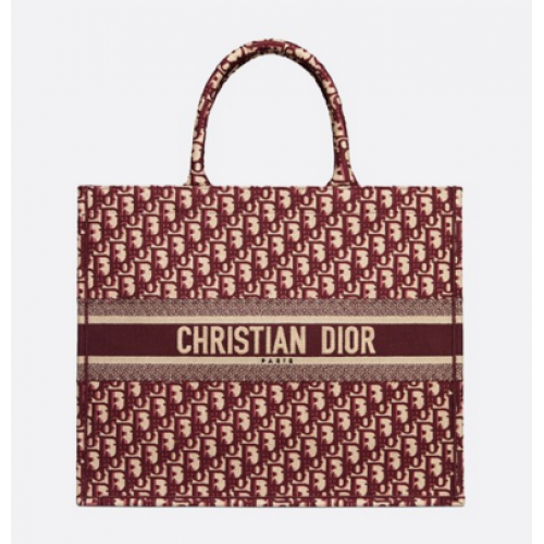 TORBA DIOR BOOK TOTE SKÓRA CIELĘCA VAN Z ŁOŻEM M1286Z