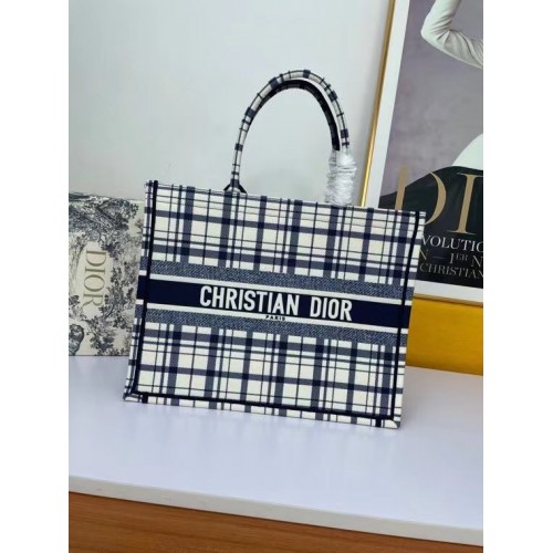 DIOR BOOK TOTE Wielokolorowa haftowana torba M1297ZR-11