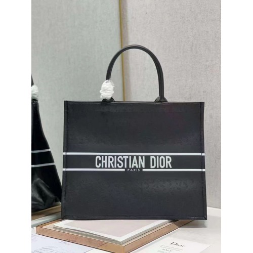 TORBA DIOR BOOK TOTE ze skóry Constellation Haft M1297ZR czarna