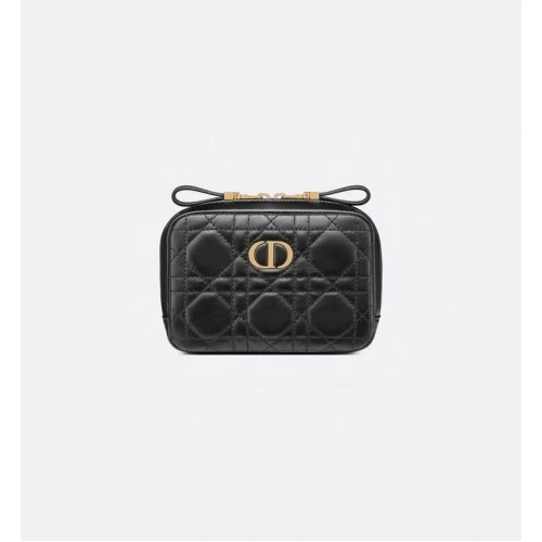 DIOR Black Cannage Supple Calfskin C2171