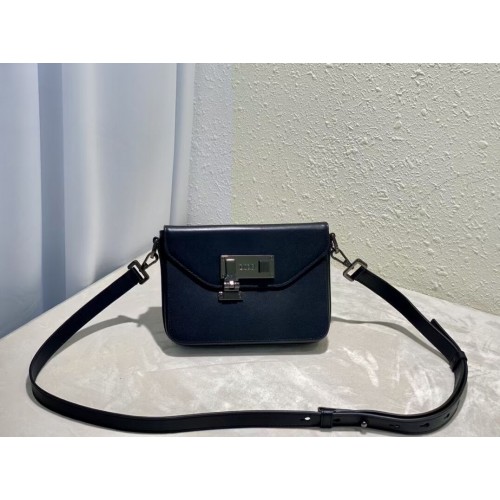 DIOR MINI BOBBY BAG Czarna skóra bydlęca C0978