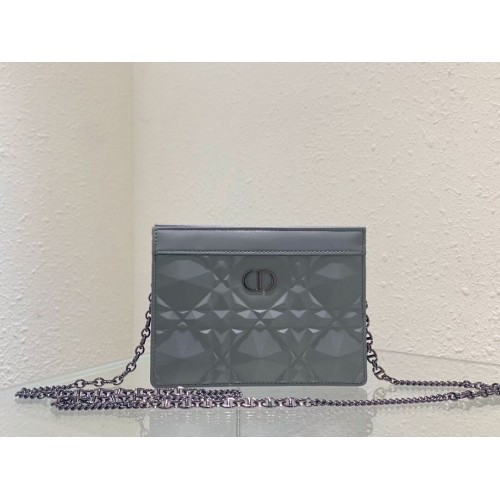 DIOR MINI BOBBY BAG Cannage Calfskin C2806 gary