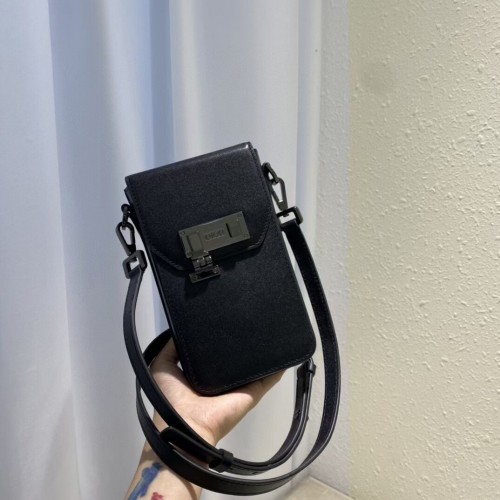 DIOR MINI BOBBY BAG Czarna skóra bydlęca C0977A