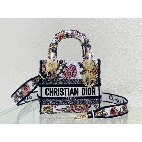 DIOR MINI LADY D-LITE BAG Haft M0500BZ-1