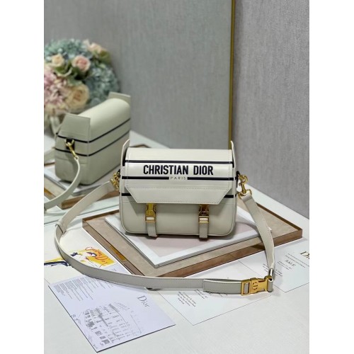 TOREBKA DIORCAMP Krawat Dior Multicolor Dior Skóra cielęca M1291 kremowy