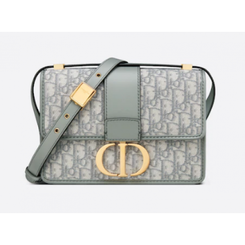 Dior 30 MONTAIGNE BAG Oblique Jacquard M9203UT Szary