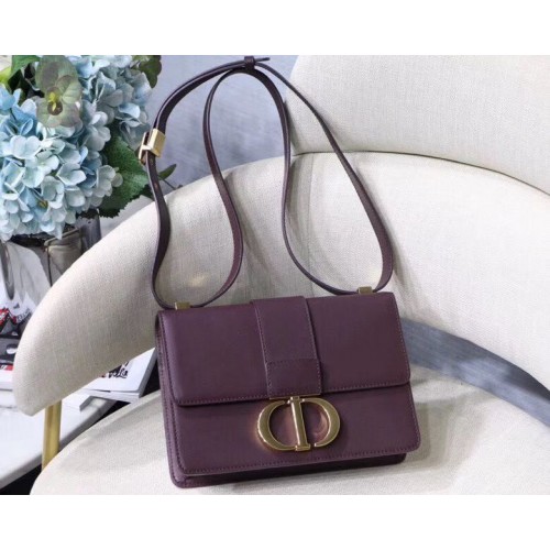 Dior 30 MONTAIGNE CALFSKIN BAG M9203 Claret