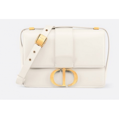 Dior 30 MONTAIGNE CALFSKIN BAG M9203 off-white