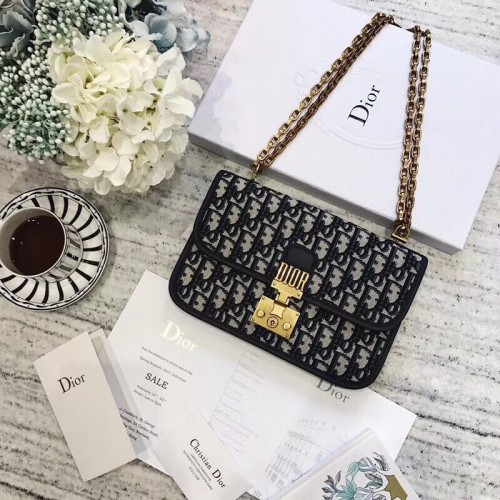 Dior CANNAGE Oryginalna płócienna torba na ramię 5816