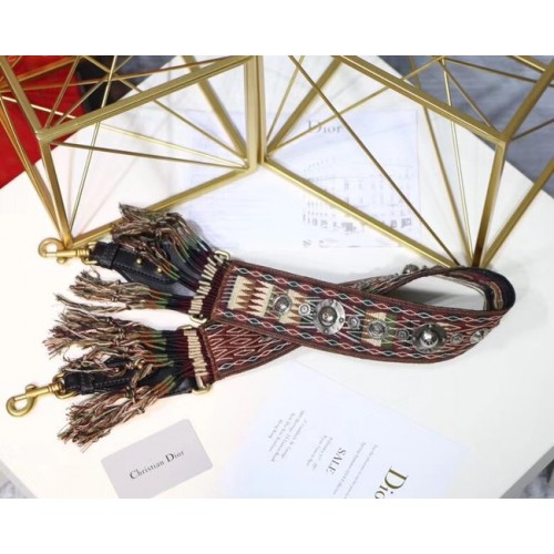 Dior WIELOKOLOROWY PASEK PŁÓCIENNY 03567