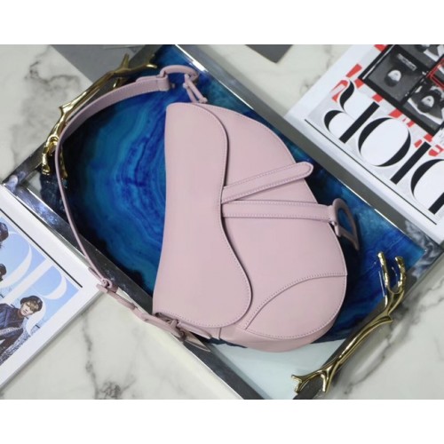 Dior SADDLE-TAS VAN KALFSLEER M0446C różowy