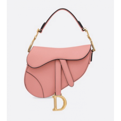 Dior SADDLE-TAS VAN KALFSLEER M0446C różowy