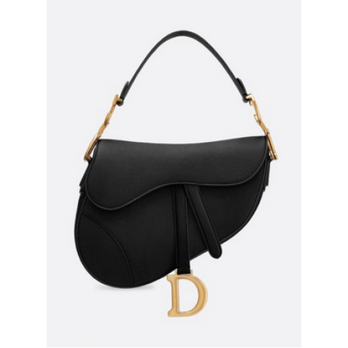 Dior SADDLE-TAS VAN KALFSLEEER M0446CW black