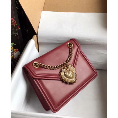 Dolce Gabbana skóra cielęca 4046 wino