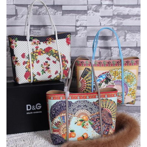 Dolce Gabbana Medium Print Dauphine Escape Bag DG4161