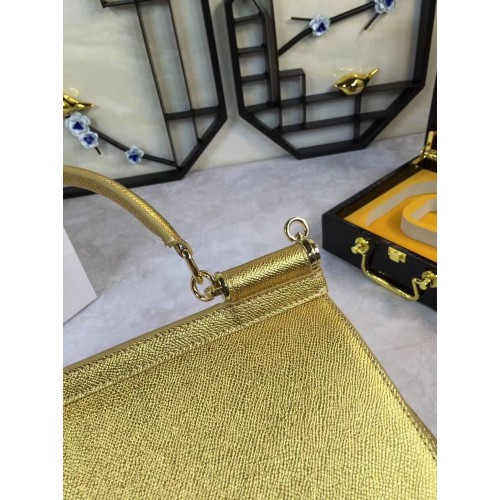 Dolce Gabbana Origianl Leather 4136 złoto