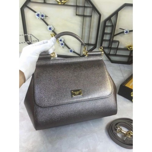 Dolce Gabbana Origianl Leather 4136 srebrno-szary