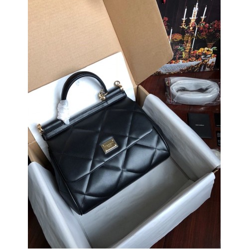 Dolce Gabbana Oryginalna Skóra 4198 Czarny