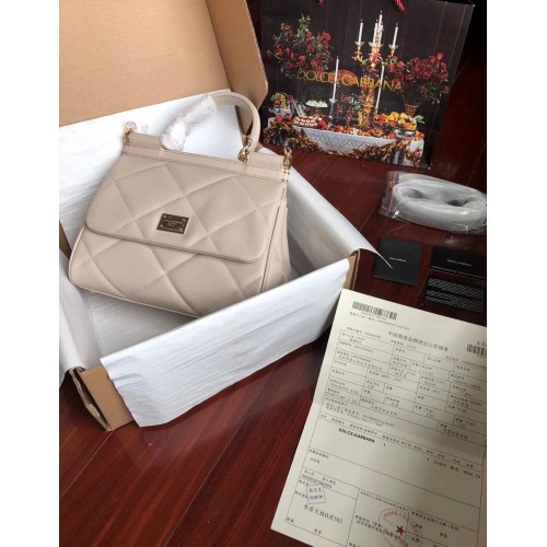 Dolce Gabbana Origianl Leather 4198 szaro-biały