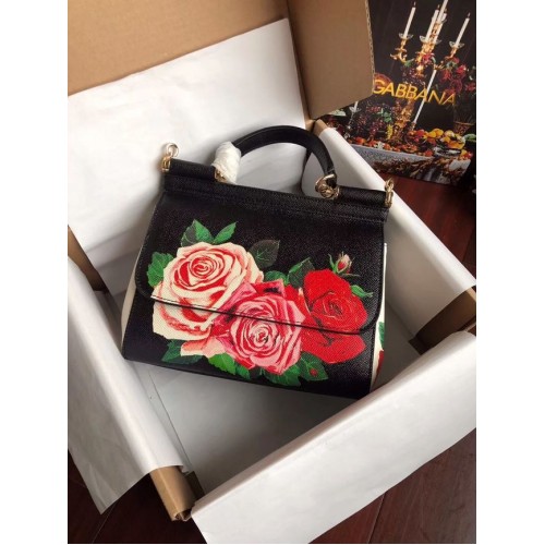 Dolce Gabbana SICILY Torba ze skóry cielęcej 4136-14