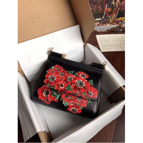 Dolce Gabbana SICILY Torba ze skóry cielęcej 4136-15