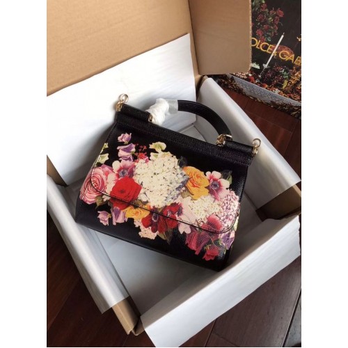 Dolce Gabbana SICILY Torba ze skóry cielęcej 4136-19