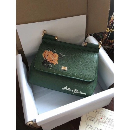 Dolce Gabbana SICILY Torba ze skóry cielęcej 4136-23