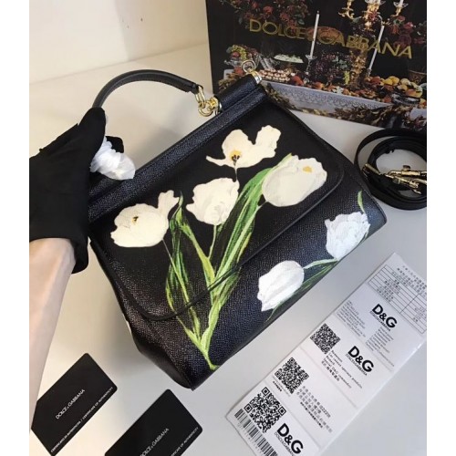 Dolce Gabbana SICILY Bag Calfskin Leather 4136 Lily