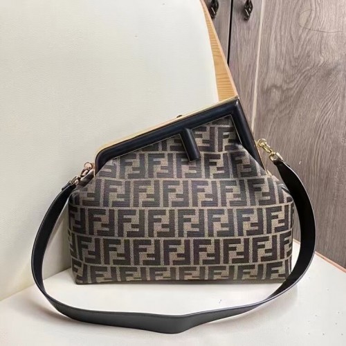 Torba materiałowa FENDI FIRST 5FB2323 Czarna