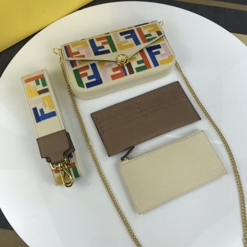 Torba materiałowa FENDI F1230 Beżowa